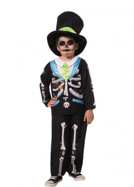 Catr�n Pancho costume with elegant hat for children