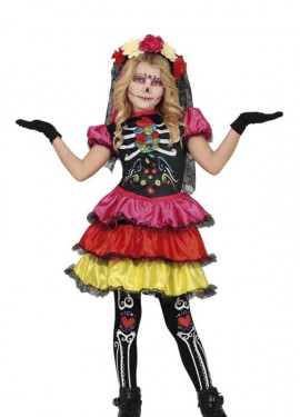 Catrina costume colors for girls