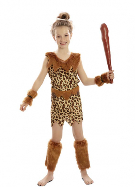 Caveman costume for girls