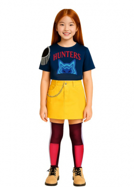 Disfraz de Cazadora K-Pop Mira para niña