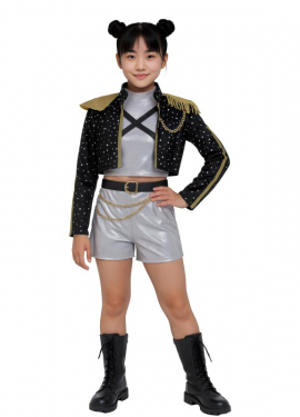 Disfraz de Cazadora K-Pop Premium para mujer