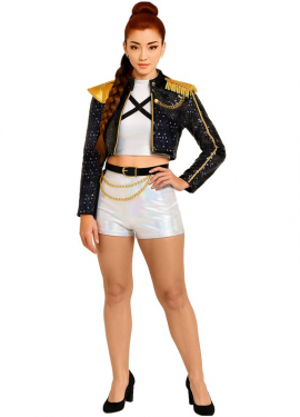 Disfraz de Cazadora K-Pop Premium para mujer