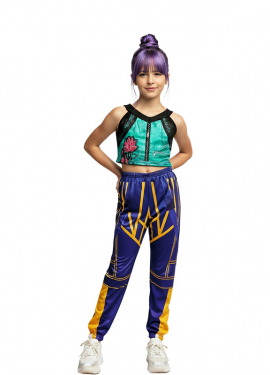 Costume Cacciatrice K-Pop Zoey per bambina