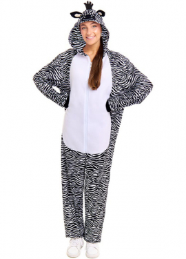 Adult Safari Zebra Costume