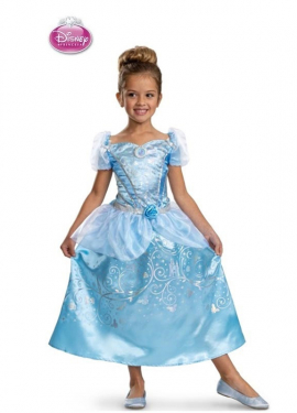 Classic 100th Anniversary Cinderella Costume for Girls