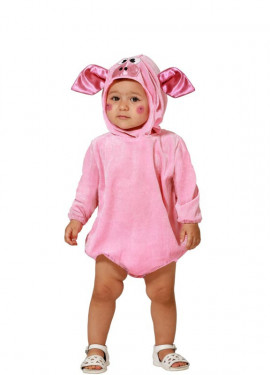 Pink Pig Costume for Baby