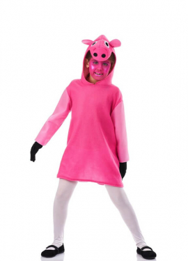 Pink Pig Costume for Girl