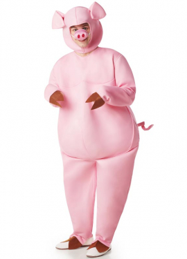 Fato de Porco Gordo para Homens