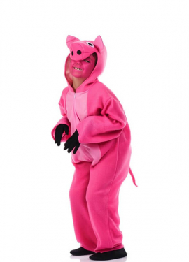 Pink Pig Costume for Child