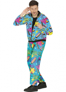 80s Tracksuit Costume for Men