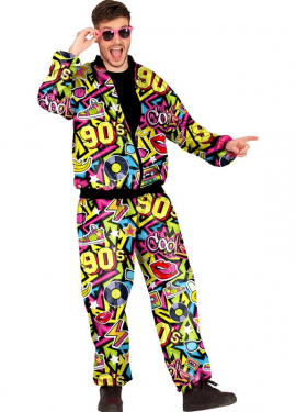 90s Tracksuit Costume for Men