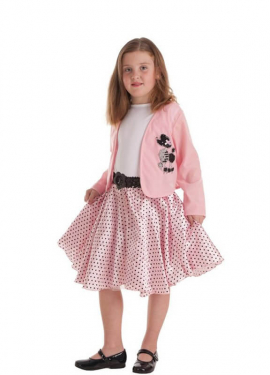 50s Girl Costume for Girls