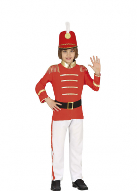 Red Majorette Boy Costume for Child