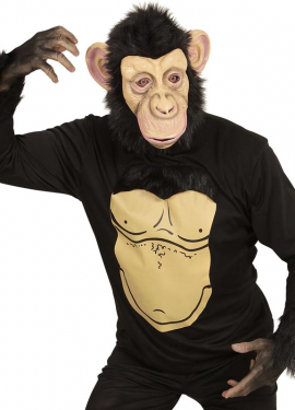 Chimpanzee costume for adults