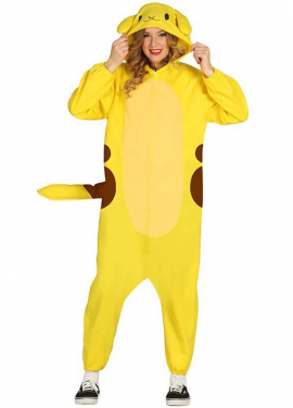 Electric Chinchilla Costume for Adults