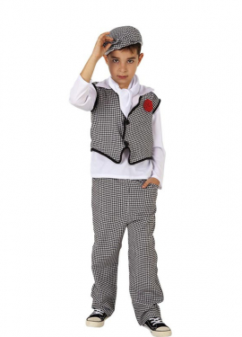 Premium Chulapo costume with scarf for children