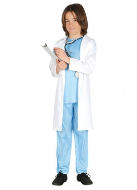 Disfraz de médico para niños (3-7 años)
