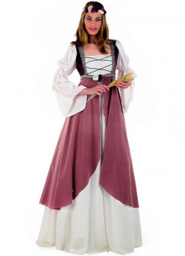 Temprano capacidad Actual Disfraz de Clarisa Medieval para mujer