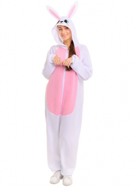 White Rabbit Costume for Adults