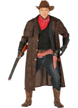 Disfraz de Cowboy Marrón para hombre
