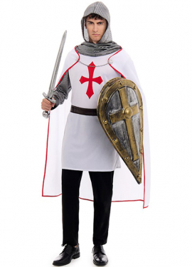 Men's Templar Crusader Costume