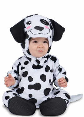 Dalmatian costume with hat and tail for babies and children