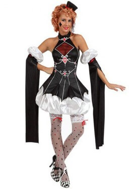 Disfraz de Dama de Diamantes sexy para mujer