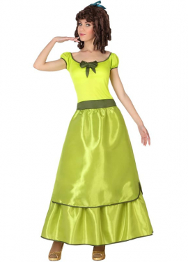 Yellow Southern Lady Costume for Women