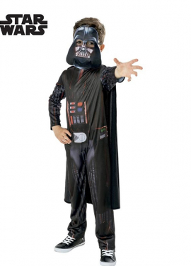 Darth Vader Star Wars Green Col costume with mask for children