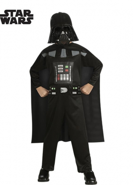 Darth Vader Star Wars Costume Opp Box with Mask for Kids