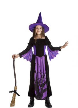 Costume Sorcière Bébé Fille 18 Mois - Robe Tutu, Chapeau, Body Intégral Doux Et Sûr Pour Halloween Ou Noël