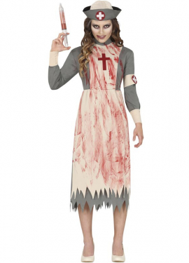 Dead Nurse Costume for Women on Halloween