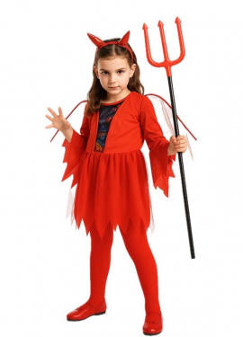 Disfraz de Diablesa para niña