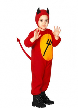 Devil Costume with Hat for Boys