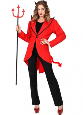 Elegant Devil Costume for Adults