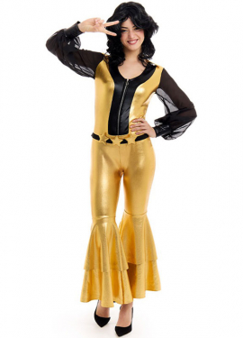 Gold Disco Costume for Women