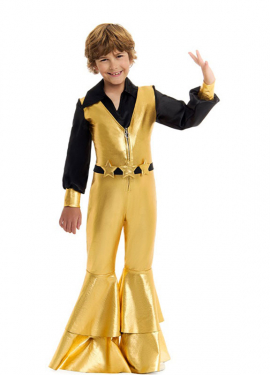 Gold Disco Costume for Kids