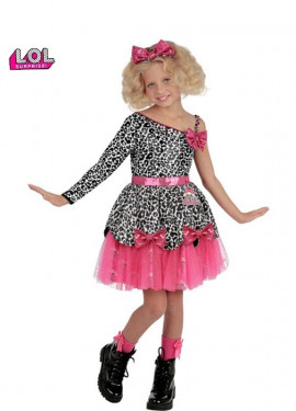 Grenouillère L.O.L. Surprise Fille - Pyjama Manches Longues 100% Polyester - Avec Poupées Queen Bee