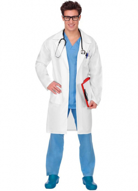 Doctor Costume with Coat for Men