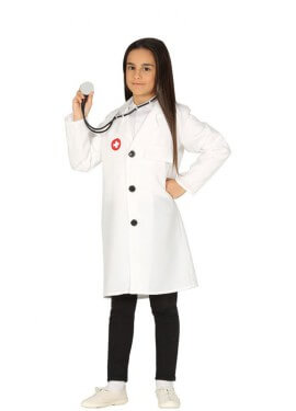 Fato de Doutor feminino para menina