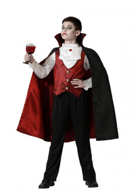 Classic Dracula costume for children