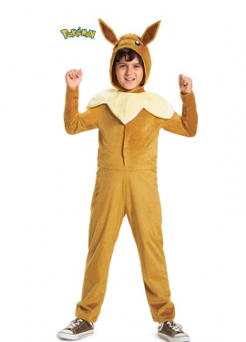 Eevee Costume Classic Hooded for Kids