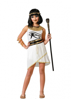 White Egyptian costume for girls