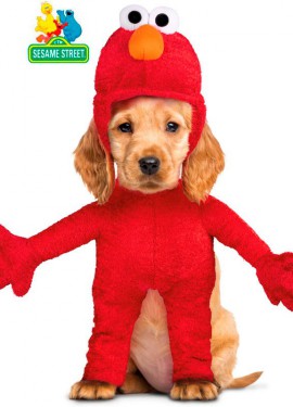 Elmo costume for dogs