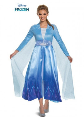 Frozen 2 Classic Journey Elsa Costume for Women