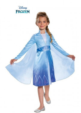 Frozen 2 Deluxe Travel Elsa Costume for Girls