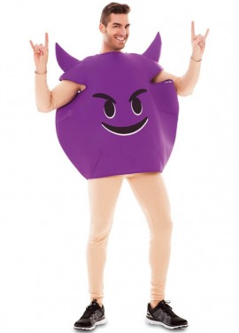 Demon Emoticon Costume for adults