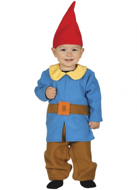 Blue Fairy Tale Dwarf Costume for Babies