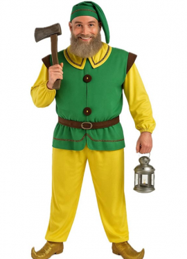 Fato de anão baixinho para homem