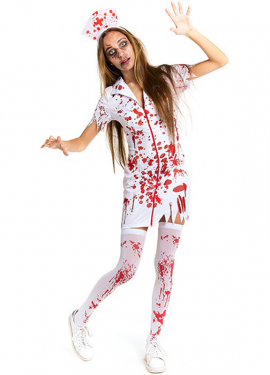 Bloody Nurse Costume for Women